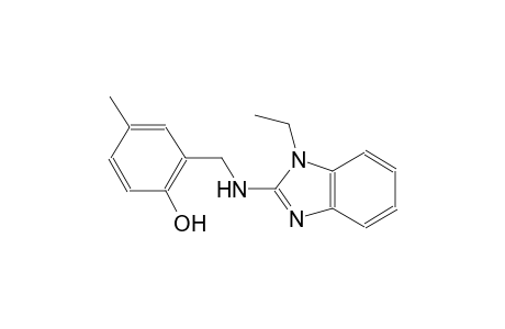 2-{[(1-ethyl-1H-benzimidazol-2-yl)amino]methyl}-4-methylphenol
