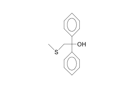 2-Methylthio-1,1-diphenyl-ethanol