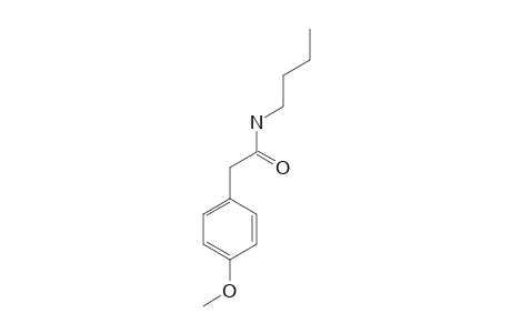 N-NORMAL-BUTYL-(4-METHOXYPHENYL)-ACETAMIDE