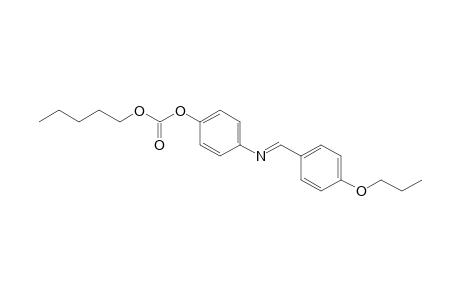Carbonic acid, pentyl 4-[[(4-propoxyphenyl)methylene]amino]phenyl ester
