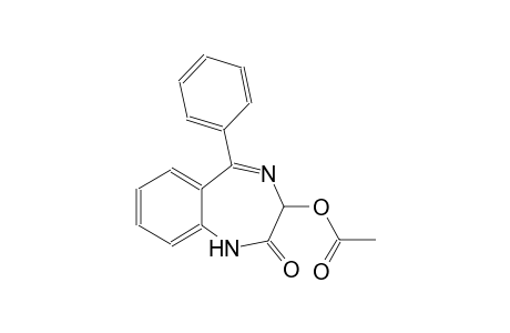 2H-1,4-benzodiazepin-2-one, 3-(acetyloxy)-1,3-dihydro-5-phenyl-