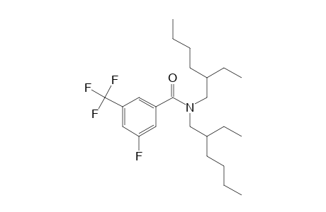 3-Fluoro-5-trifluoromethylbenzamide, N,N-di(2-ethylhexyl)-