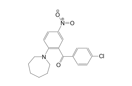 (2-Azepan-1-yl-5-nitro-phenyl)-(4-chloro-phenyl)-methanone
