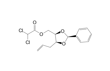 Dichloroacetic acid (2R,3S)-2,3-[(S)-Benzylidenedioxy]hex-5-enyl ester