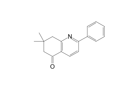 7,7-Dimethyl-5-oxo-2-(phenyl)-5,6,7,8-tetrahydroquinoline