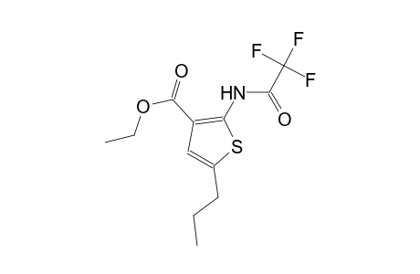 ethyl 5-propyl-2-[(trifluoroacetyl)amino]-3-thiophenecarboxylate