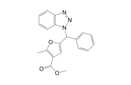 methyl 5-[benzotriazol-1-yl(phenyl)methyl]-2-methyl-furan-3-carboxylate