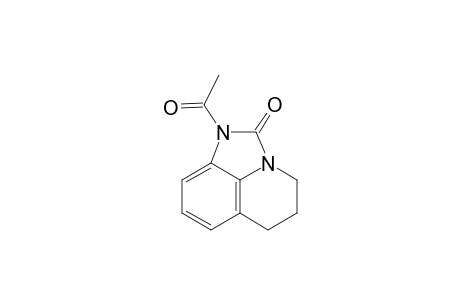 1-Acetyl-1,2,5,6-tetrahydro-4H-imidaxo[4,5,1-ij]quinolin-2-one