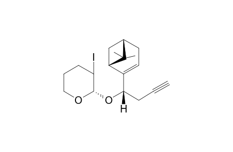 3-Iodo-2-[1-(6,6-dimethylbicyclo[3.3.1]hept-2-en-2-yl)but-3-ynyloxy]tetrapyran isomer