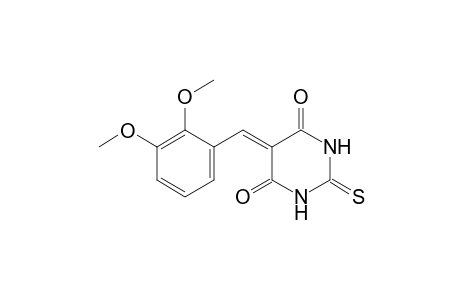 5-(2,3-dimethoxybenzylidene)-2-thiobarbituric acid
