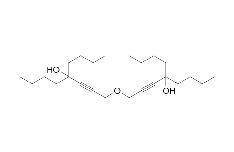 5-[3-(4-butyl-4-hydroxy-oct-2-ynoxy)prop-1-ynyl]nonan-5-ol