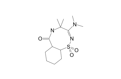 3-(DIMETHYLAMINO)-6A,7,8,9,10,10A-HEXAHYDRO-4,4-DIMETHYL-4H-1,2,5-BENZOTHIADIAZOCIN-6-(5H)-ON-1,1-DIOXIDE