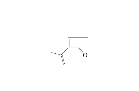 2-isopropenyl-4,4-dimethyl-cyclobut-2-en-1-one