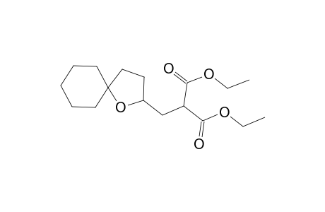 Diethyl 2-(1-oxaspiro[4.5]decan-2-ylmethyl)malonate