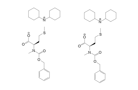 N-BENZYLOXYCARBONYL-N-METHYL-L-METHIONINE-DICYCLOHEXYLAMINE-SALT