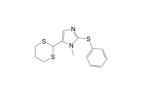 5-(1,3-Dithian-2-yl)-1-methyl-2-phenylsulfanylimidazole