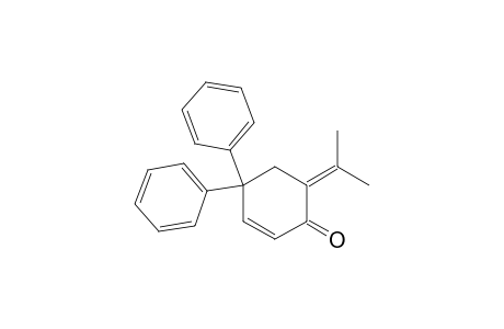 4,4-Diphenyl-6-(isopropylidene)-2-cyclohexenone