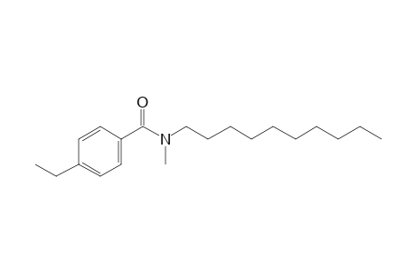 Benzamide, N-decyl-N-methyl-4-ethyl-