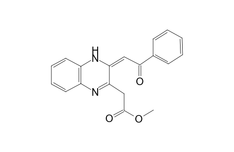 Methyl [(3E)-3-(2-oxo-2-phenylethylidene)-3,4-dihydro-2-quinoxalinyl]acetate