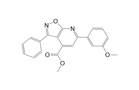 isoxazolo[5,4-b]pyridine-4-carboxylic acid, 6-(3-methoxyphenyl)-3-phenyl-, methyl ester