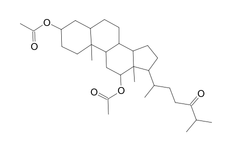 Cholestan-24-one, 3,12-bis(acetyloxy)-, (3.alpha.,5.beta.,12.alpha.)-