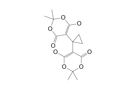 5,5'-(CYCLOPROPAN-1,1-DIYL)-BIS-(6-HYDROXY-2,2-DIMETHYL-4H-1,3-DIOXIN-4-ONE)