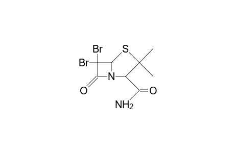 6,6-Dibromo-3a-carbamoyl-2,2-dimethyl-penam