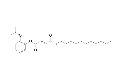 Fumaric acid, 2-isopropoxyphenyl undecyl ester