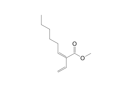 Methyl (Z)-2-ethenyl-2-octenoate