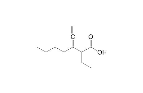 2-Ethyl-3-(n-butyl)penta-3,4-dienoic acid