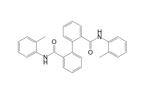 Biphenyl-2,2'-dicarboxylic acid bis-o-tolylamide