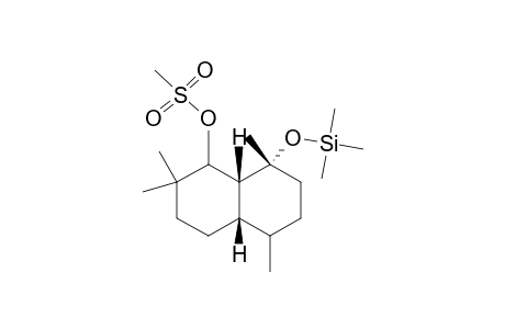 (1.alpha.,4a.beta.,5.beta.,8a.alpha.)-Decahydro-1,4,7,7-tetramethyl-1-[(trimethylsilyl)oxy]-8-naphthalenol Methanesulfonate