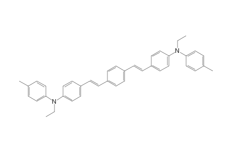 Benzenamine, 4,4'-[1,4-phenylenedi-2,1-ethenediyl]bis[N-ethyl-N-(4-methylphenyl)-