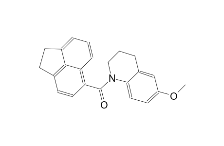 quinoline, 1-[(1,2-dihydro-5-acenaphthylenyl)carbonyl]-1,2,3,4-tetrahydro-6-methoxy-