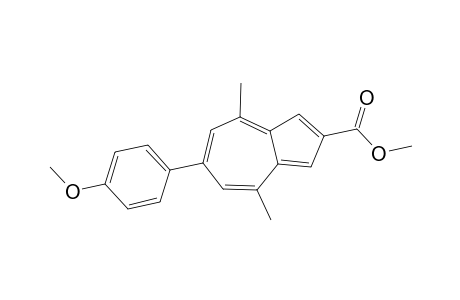 Methyl 6-(4'-methoxyphenyl)-4,8-dimethylazulene-2-carboxylate