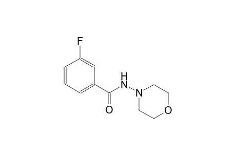 3-fluoro-N-(4-morpholinyl)benzamide