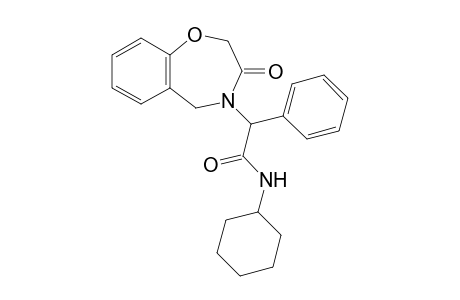 N-Cyclohexyl-2-(3-oxo-2,3-dihydrobenzo[f][1,4]oxazepin-4(5H)-yl)-2-phenylacetamide