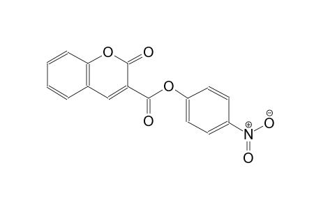 2H-1-benzopyran-3-carboxylic acid, 2-oxo-, 4-nitrophenyl ester