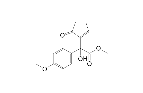 Hydroxy-(4-methoxyphenyl)(5-oxocyclopent-1-enyl)acetic acid methyl ester