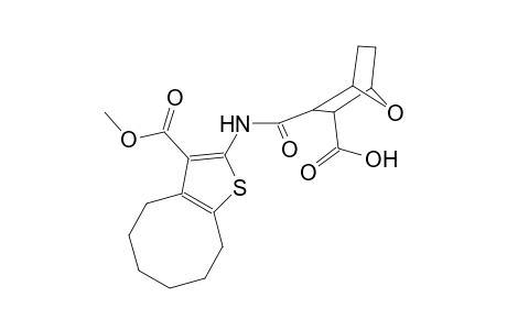 3-({[3-(methoxycarbonyl)-4,5,6,7,8,9-hexahydrocycloocta[b]thien-2-yl]amino}carbonyl)-7-oxabicyclo[2.2.1]heptane-2-carboxylic acid
