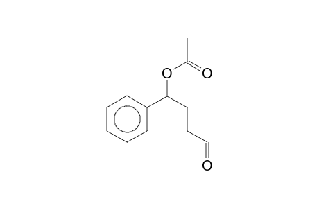 Acetic acid 4-oxo-1-phenyl-butyl ester