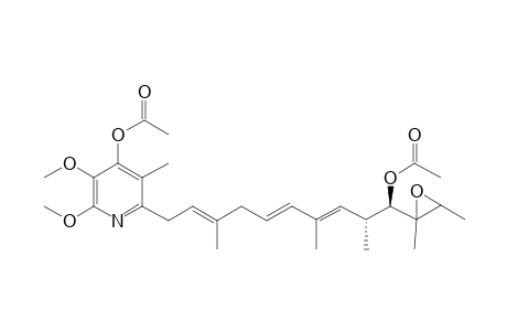 Piericidin C1, 2ac derivative