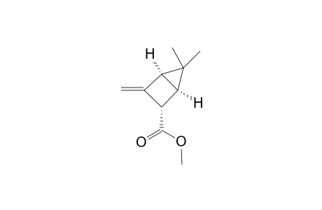 (1R,2S,4R)-5,5-dimethyl-3-methylene-bicyclo[2.1.0]pentane-2-carboxylic acid methyl ester