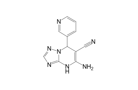 [1,2,4]Triazolo[1,5-a]pyrimidine-6-carbonitrile, 5-amino-4,7-dihydro-7-(3-pyridinyl)-