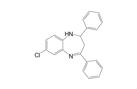 7-Chloro-2,4-diphenyl-2,3-dihydro-1H-1,5-benzodiazepine