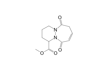 6H-Pyridazino[1,2-a][1,2]diazepine-1-carboxylic acid, 1,2,3,4,7,10-hexahydro-6,10-dioxo-, methyl ester