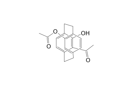 16-Acetyl-15-hydroxy[2.2]paracyclophane-4-yl Acetate