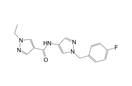 1-ethyl-N-[1-(4-fluorobenzyl)-1H-pyrazol-4-yl]-1H-pyrazole-4-carboxamide