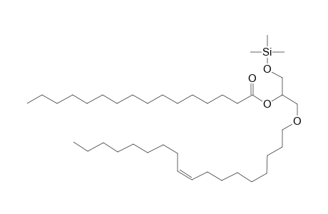 TMS ether of cis-9-octadeconyl-2-palmitoylglycerol