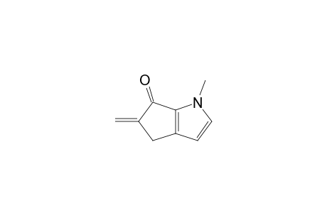 1-Methyl-5-methylenepyrrolo[3,2-d]cyclopentan-6-one